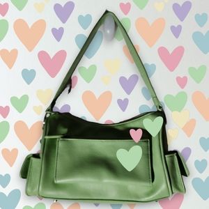 Mint green purse